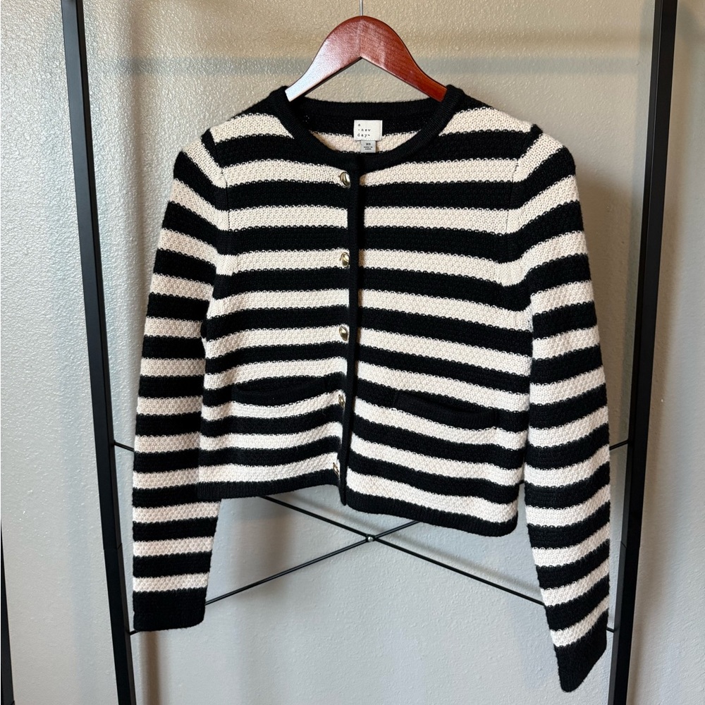 Striped Cardigan